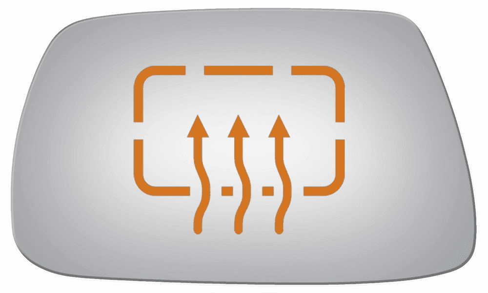 Jeep Grand Cherokee 2005 2006 2007 Driver Side Mirror Glass Heated