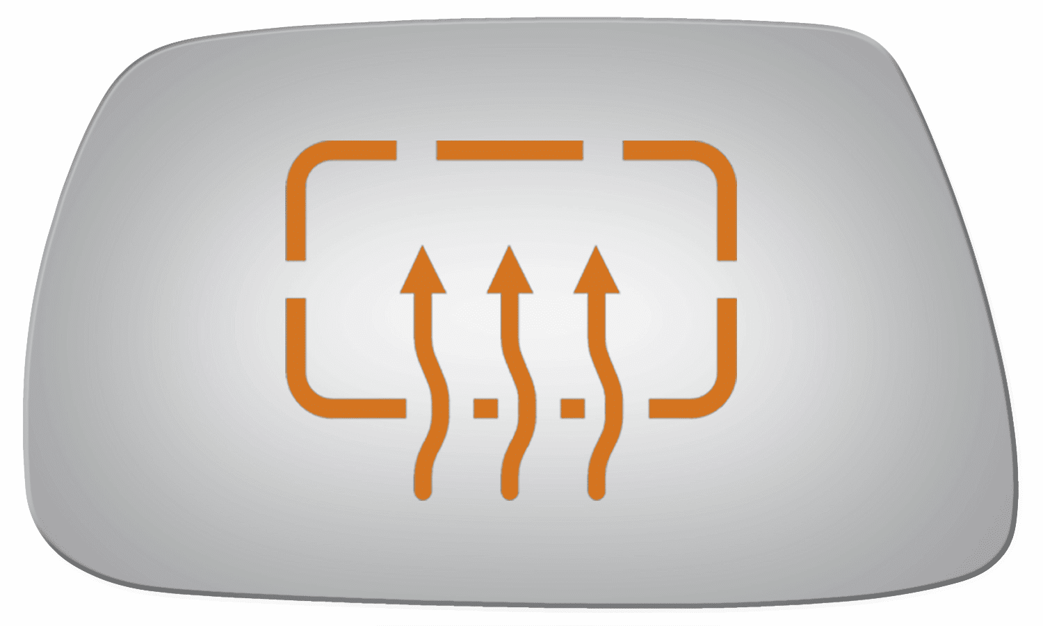 Jeep Grand Cherokee 2008 2009 2010 Driver Side Heated Mirror Glass