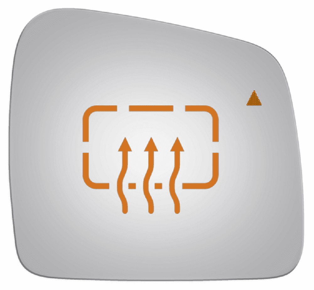 Jeep Grand Cherokee 2011 Passenger Side Heated Mirror Glass