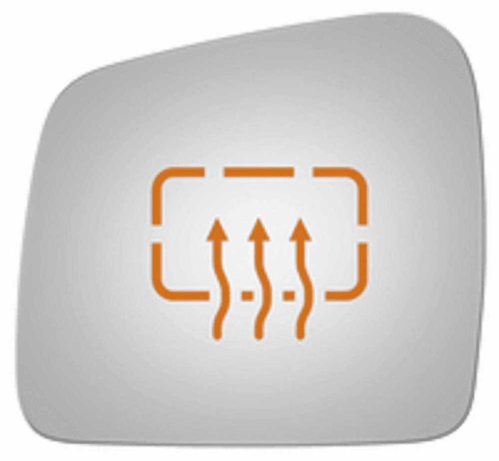 Jeep Grand Cherokee 2012 Driver Side Mirror Glass Heated