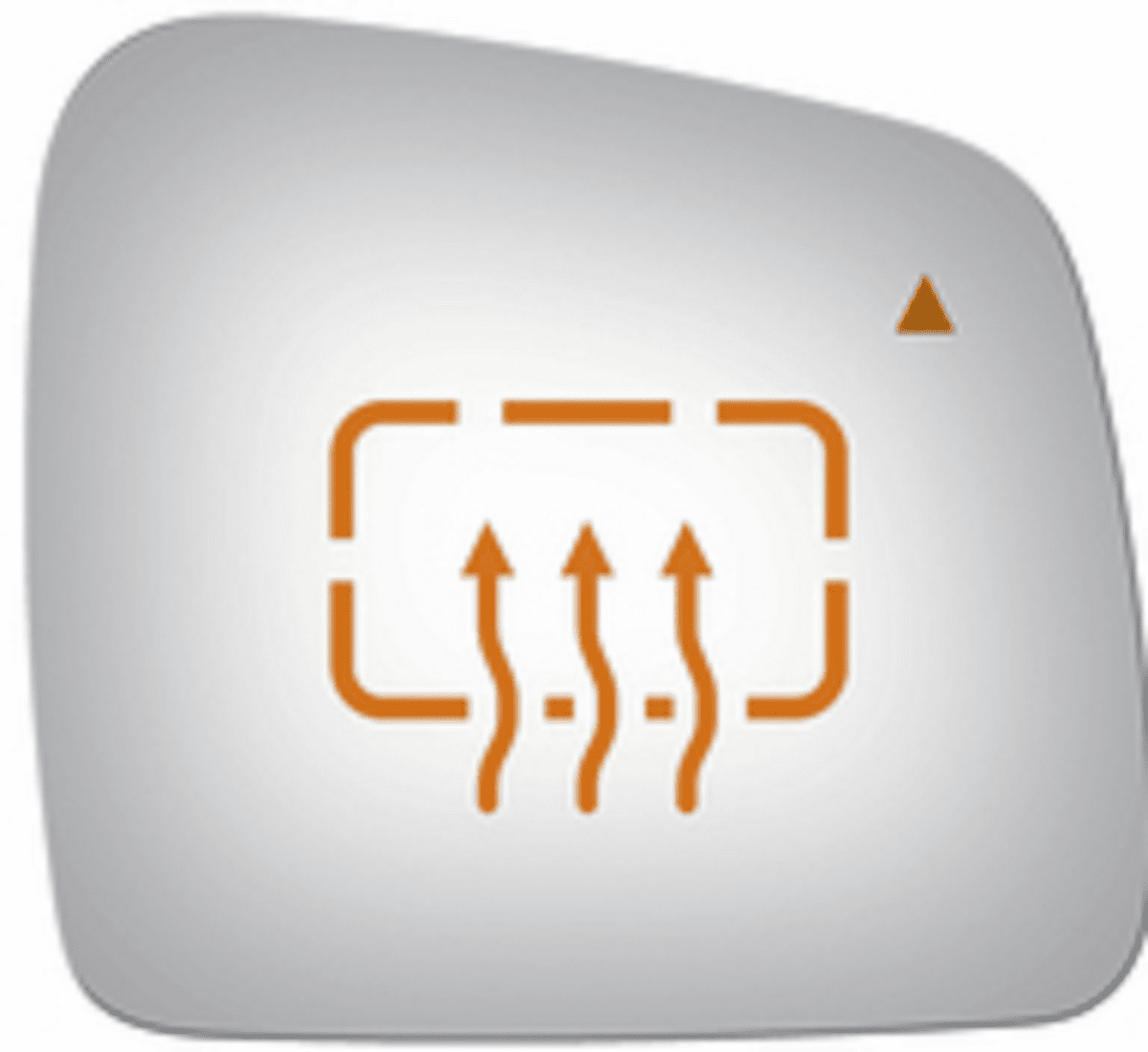 Jeep Grand Cherokee 2016 Passenger Side Glass Mirror Heated Blind Spot