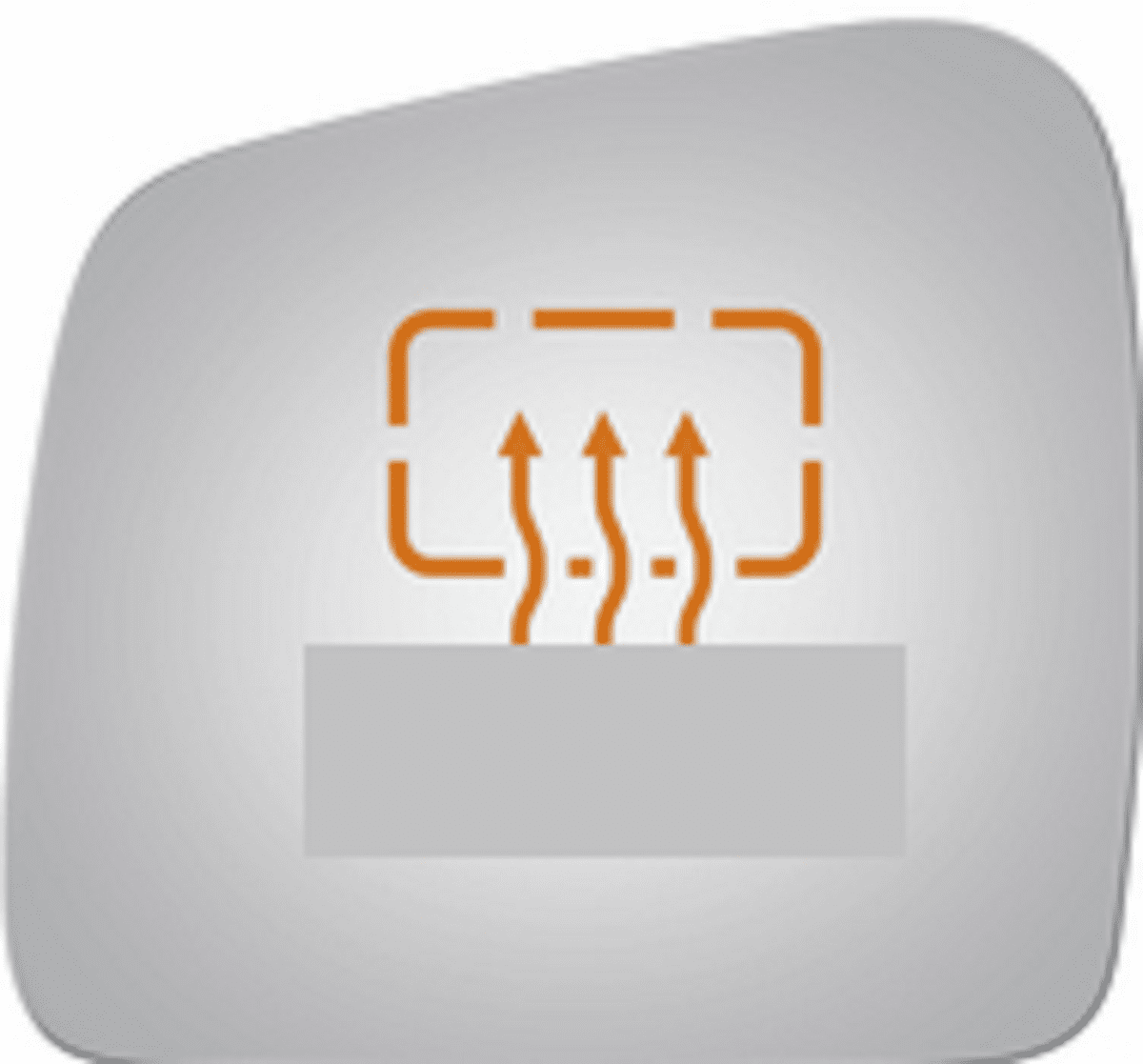 Jeep Grand Cherokee 2017 Driver Left Side Mirror Glass Heated