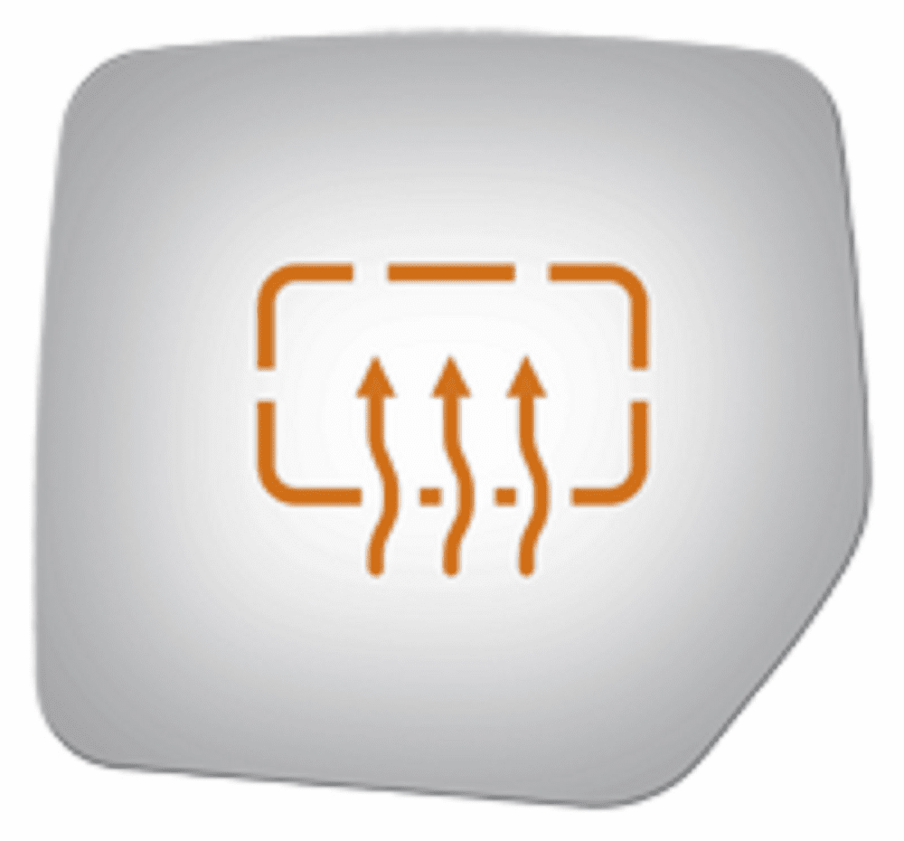 Jeep Liberty 2011 2012 Driver Side Heated Mirror Glass