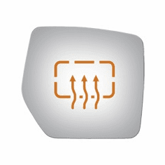 Jeep Patriot 2007 2008 2009 2010 Passenger Side Mirror Glass Heated