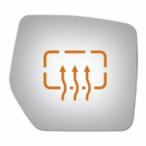 Jeep Patriot 2015 Passenger Side Mirror Glass Heated