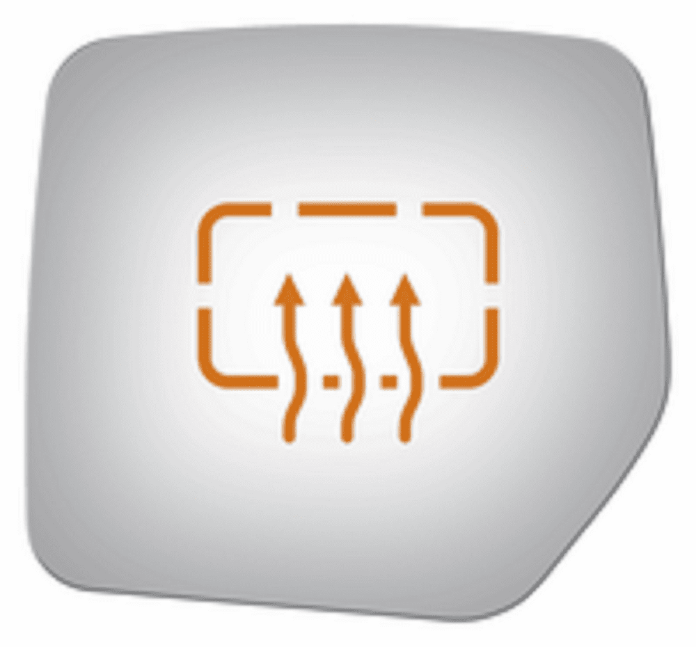 Jeep Patriot 2016 Driver Side Mirror Glass Heated