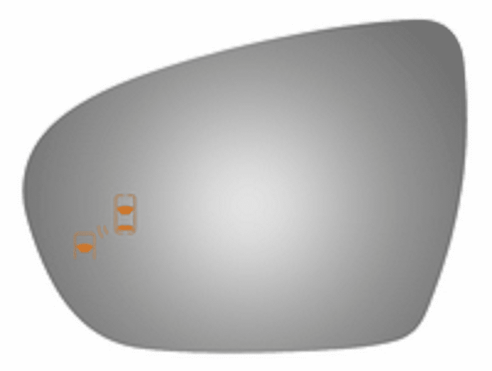KIA Cadenza 2014 Driver Side Mirror Glass Blind Spot