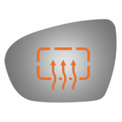 KIA Cadenza 2014 Driver Side Mirror Glass Heated