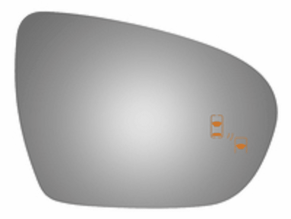 KIA Cadenza 2014 Passenger Side Mirror Glass Blind Spot