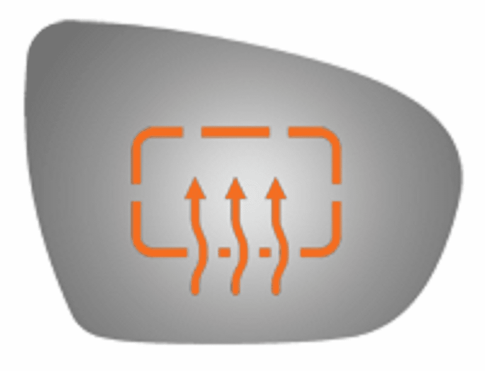 KIA Cadenza 2014 Passenger Side Mirror Glass Heated