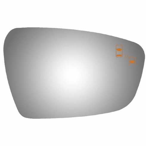KIA Forte 2017 Passenger Side Mirror Glass