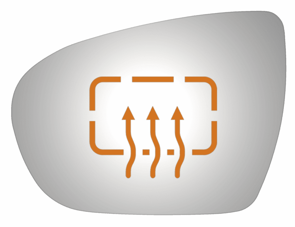 KIA Optima 2013  Driver Side Heated Mirror Glass