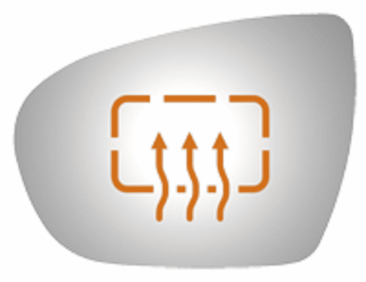 KIA Optima 2015  Driver Side Heated Mirror Glass