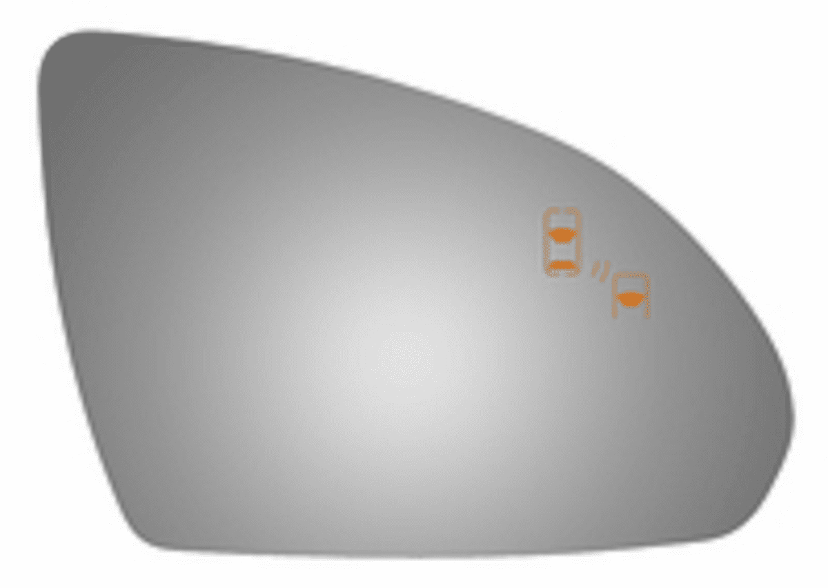 KIA Optima 2017 Passenger Side Mirror Glass