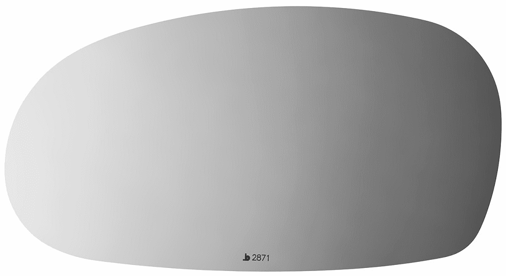 KIA Rio 2001  Driver Side Mirror Glass