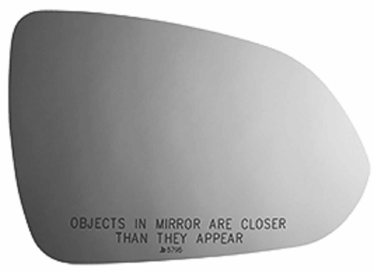 KIA RIO 2018 Passenger Right Side Mirror Glass