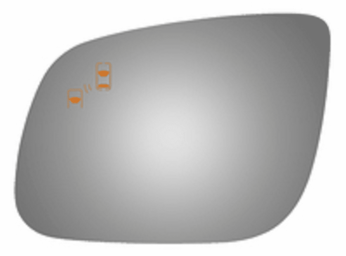 KIA Sedona 2015 Driver Side Mirror Glass Blind Spot