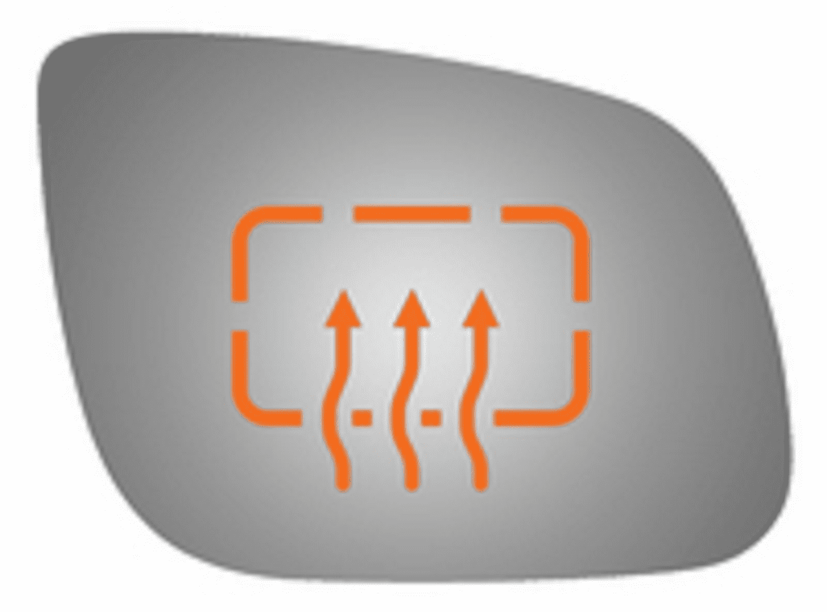 KIA Sedona 2017 Passenger Side Mirror Glass