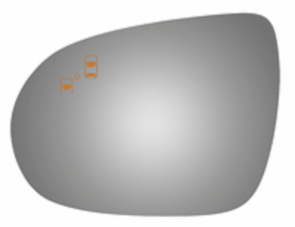 KIA Sorento 2016 Driver Side Mirror Glass