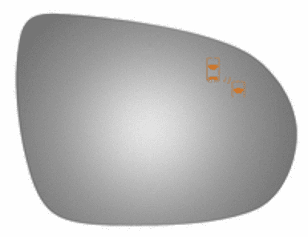 KIA Sorento 2016 Passenger Side Mirror Glass