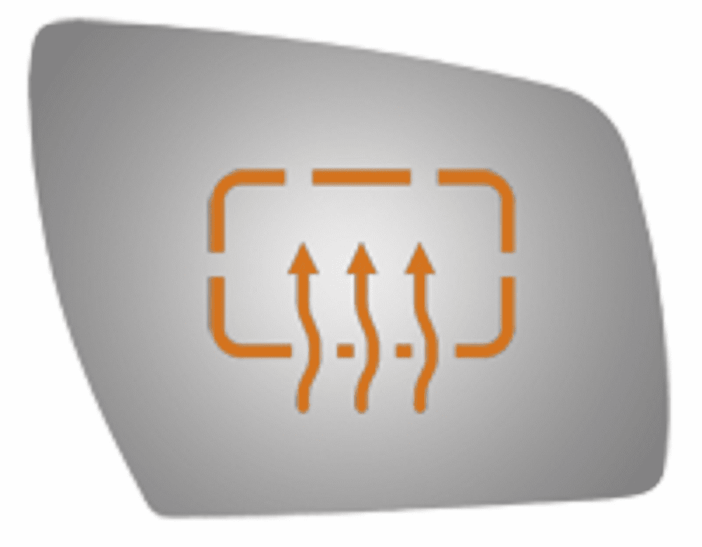 KIA Soul 2011 Passenger Side Mirror Glass Heated