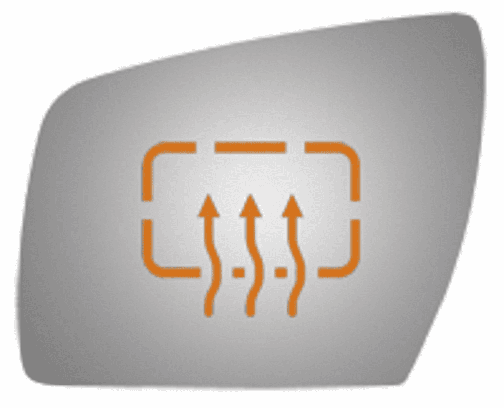 KIA Soul 2013  Driver Side Mirror Glass Heated