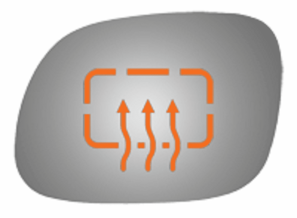 KIA Soul 2014 Driver Side Mirror Glass Heated