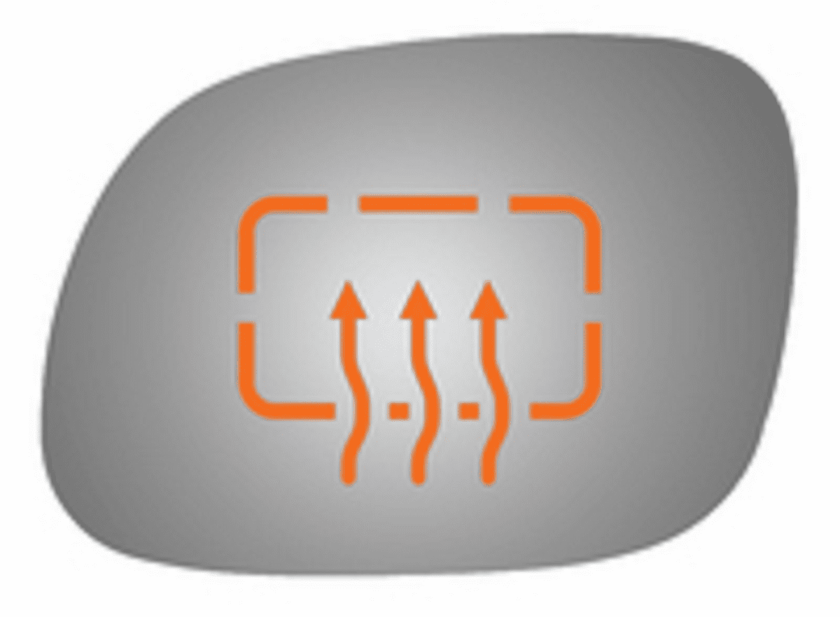 KIA Soul 2017 Driver Side Mirror Glass