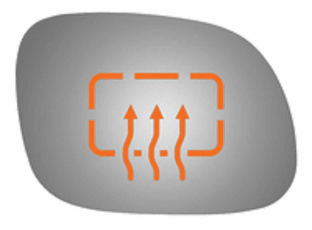 KIA Soul 2017 Passenger Side Mirror Glass