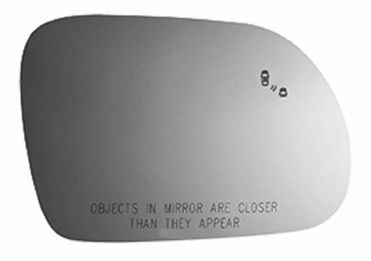 Kia Soul 2020 2021 2022 2023 2024 Right Passenger Side Mirror Glass Blind Spot Icon