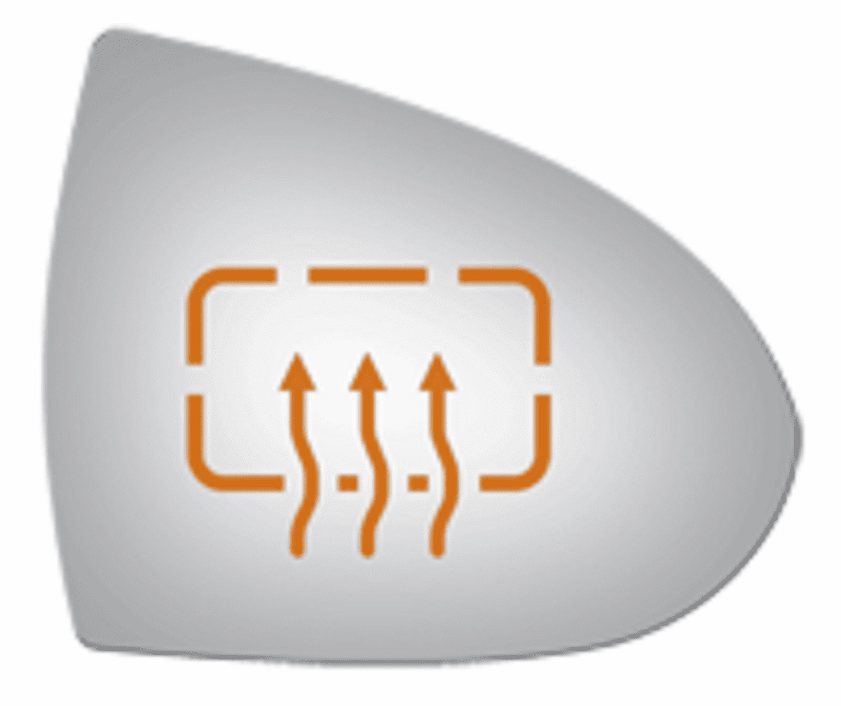 KIA Sportage 2016 Passenger Side Heated Mirror Glass 