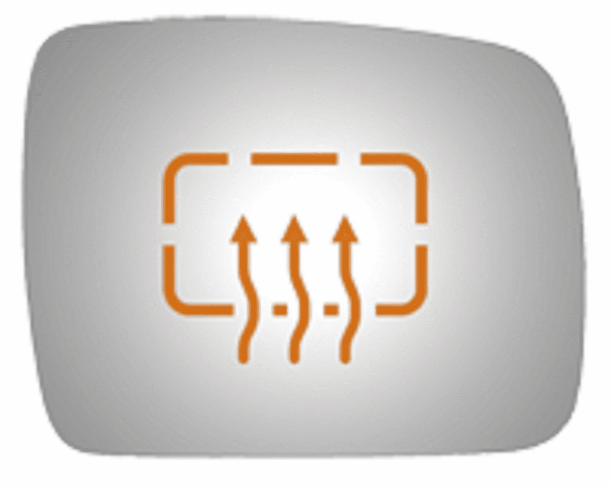 Land Rover LR4 2015 Passenger Right Side Mirror Glass.