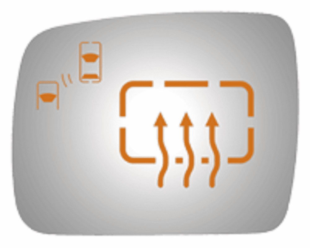 Land Rover Range Rover 2011 Driver Side Heated Mirror Glass 