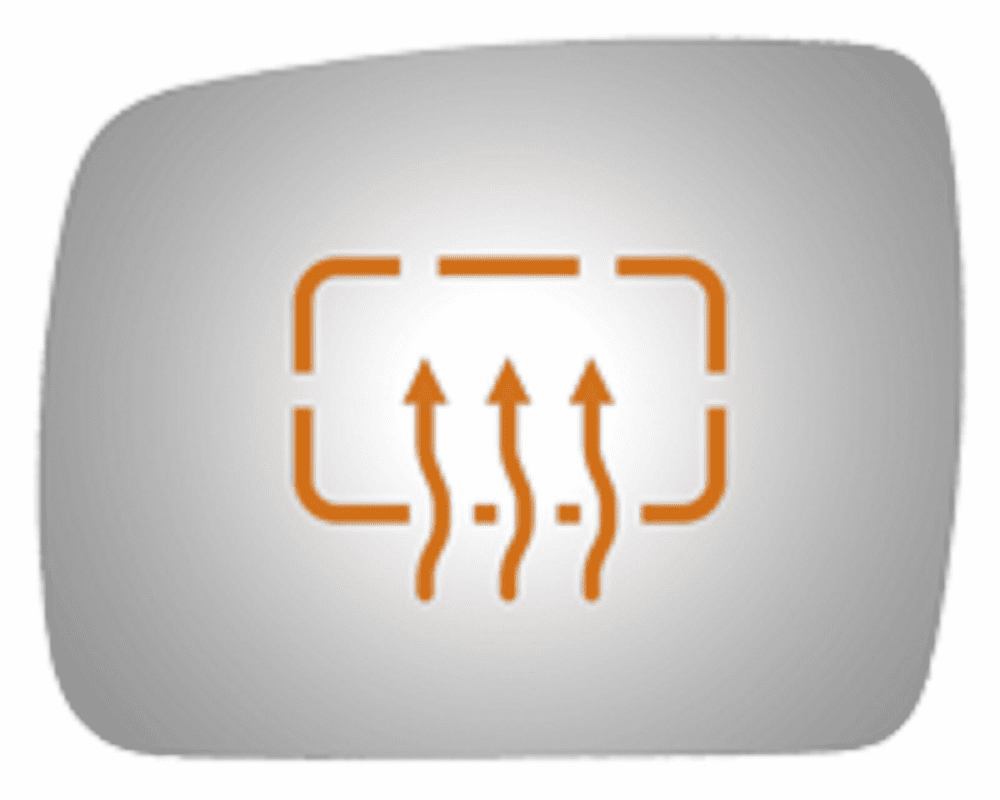 Land Rover Range Rover 2012 Driver Side Heated Mirror Glass