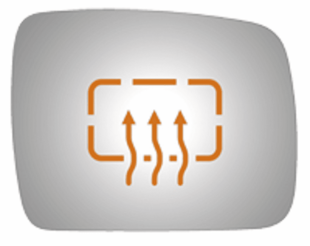 Land Rover Range Rover 2012 Passenger Side Heated Mirror Glass