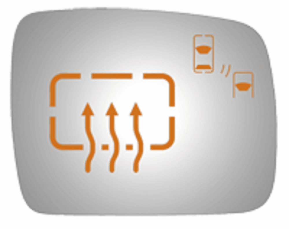 Land Rover Range Rover 2012 Passenger Side Heated Mirror Glass 