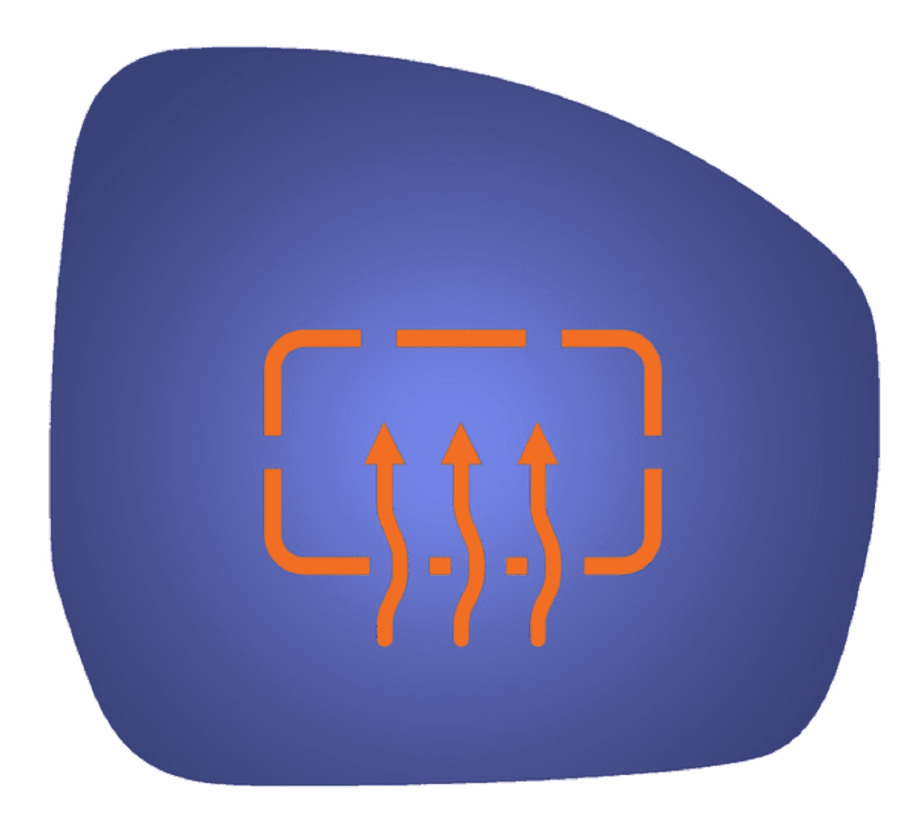 Land Rover Range Rover 2013 Passenger Side Mirror Glass