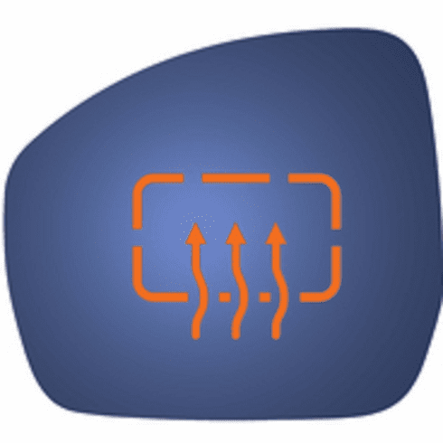 Land Rover Range Rover 2018 Driver Left Side Heated Mirror Glass