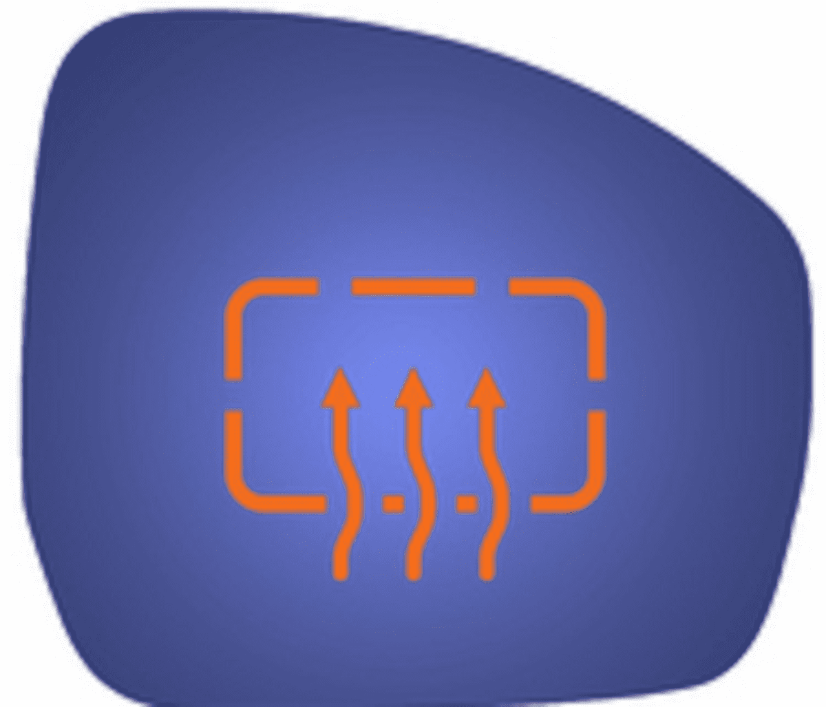 Land Rover Range Rover 2018 Passenger Right Side Heated Mirror Glass