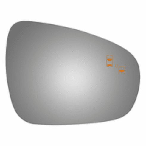 Lexus ES 300H Hybrid 2014 Passenger Side Mirror Glass