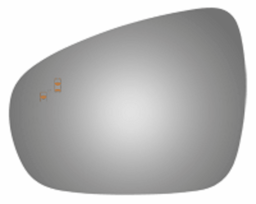 Lexus ES350 2014 Driver Side Mirror Glass Blind Spot
