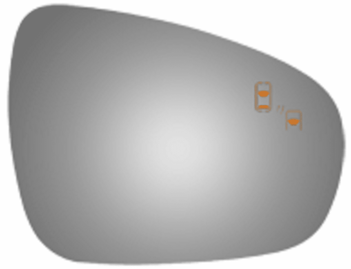 Lexus GS450H 2018 Passenger Right Side Mirror Glass Blind Spot