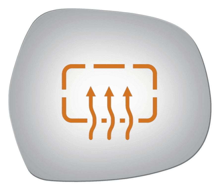 Lexus GX460 2011  Passenger Side Heated Mirror Glass