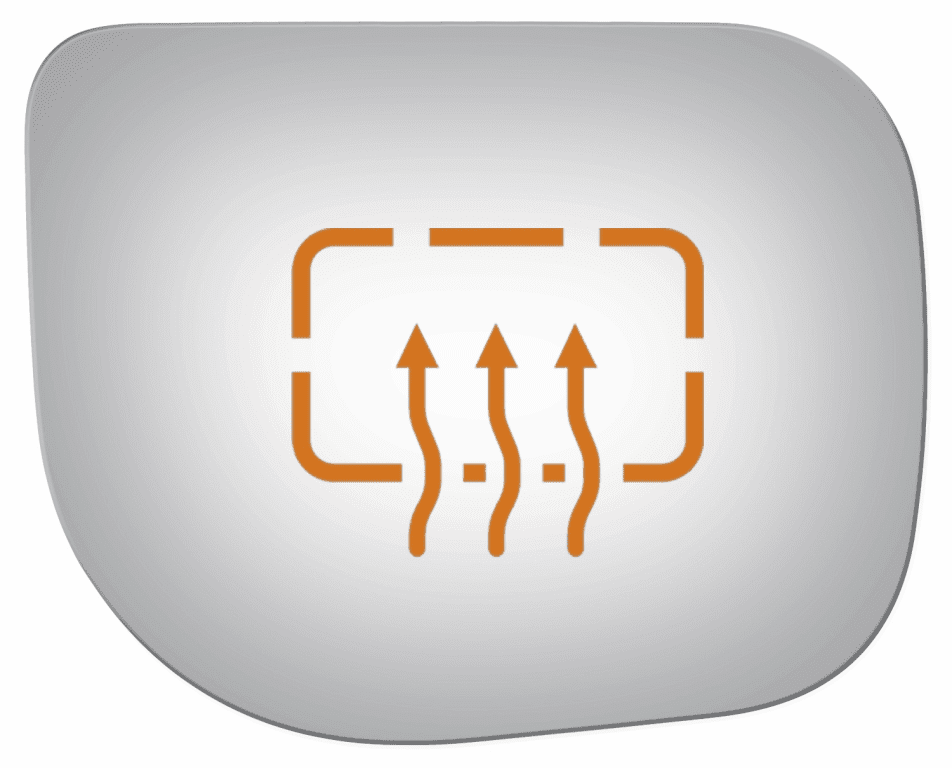 Lexus GX460 2011  Passenger Side Mirror Glass Heated