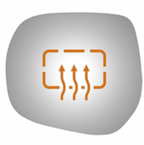 Lexus GX460 2018 Driver Left Side Mirror Glass Heated