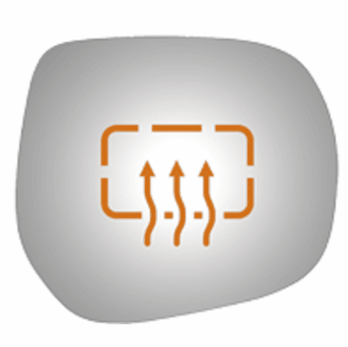 Lexus GX460 2018 Passenger Right Side Mirror Glass Heated