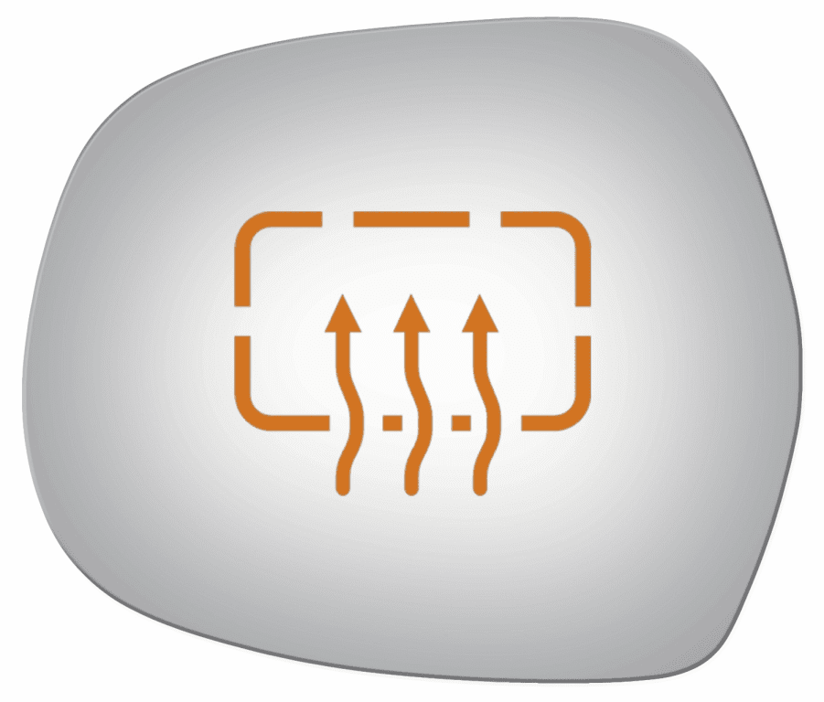 Lexus GX470 2006  Driver Side Mirror Glass Heated