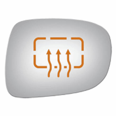 Lexus IS250 2006  Passenger Side Heated Mirror Glass