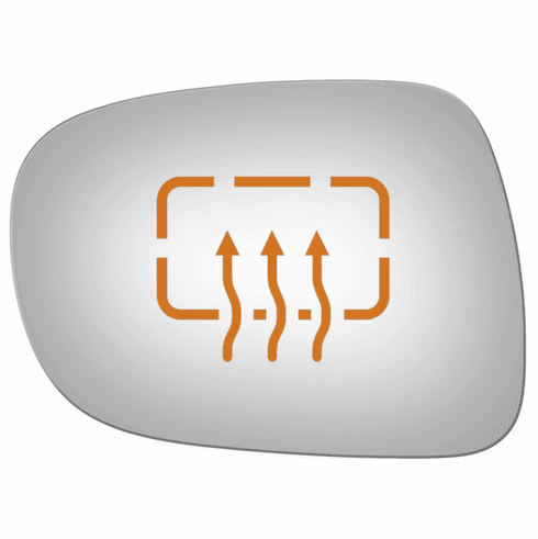 Lexus IS250 2007 Driver Side Heated Mirror Glass