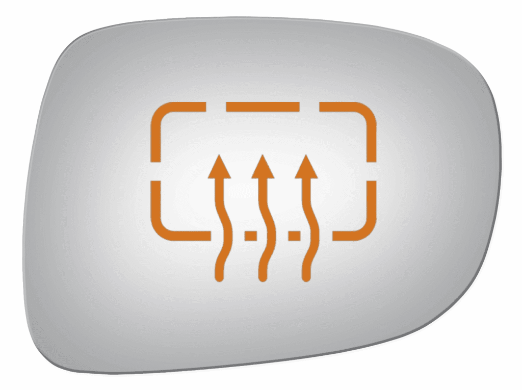 Lexus IS250 2007 Passenger Side Heated Mirror Glass